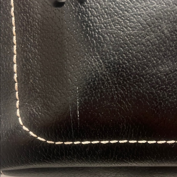 Kate Spade Black Backpack with Gold Accents - Picture 3 of 4